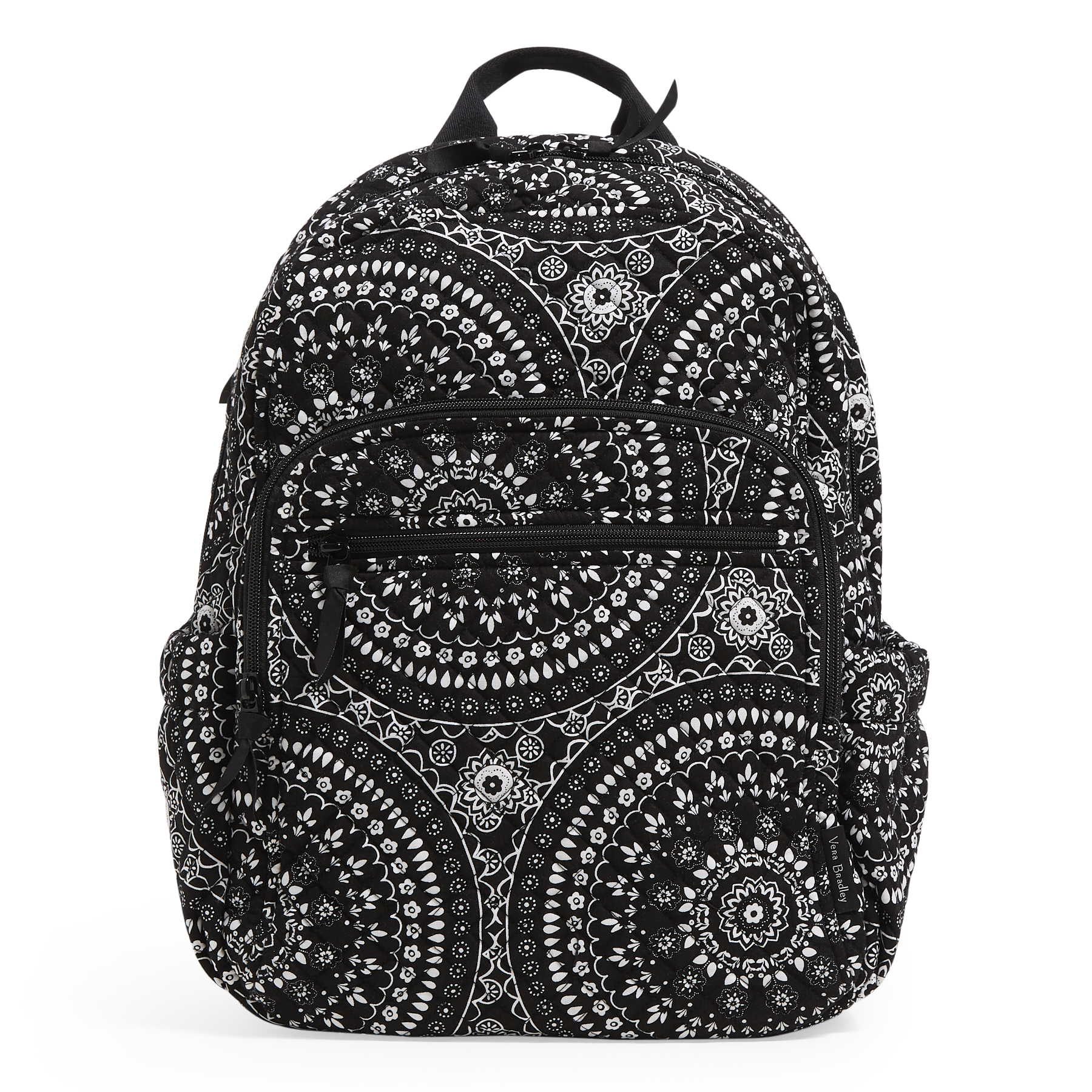 vera bradley black and white bag